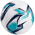 Ballon de football taille 5 blanc et turquoise