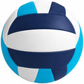 Ballon de volleyball bleu marine, blanc et bleu clair 65-67 cm
