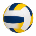 Ballon de volleyball jaune, blanc et bleu avec couture de haute qualité