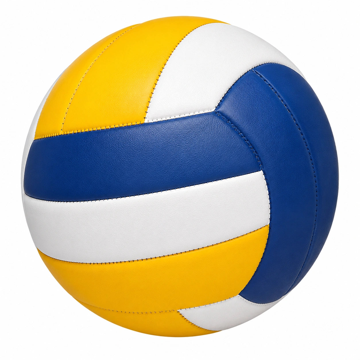 Ballon de volley Jaune/Blanc/Bleu pour intérieur et extérieur