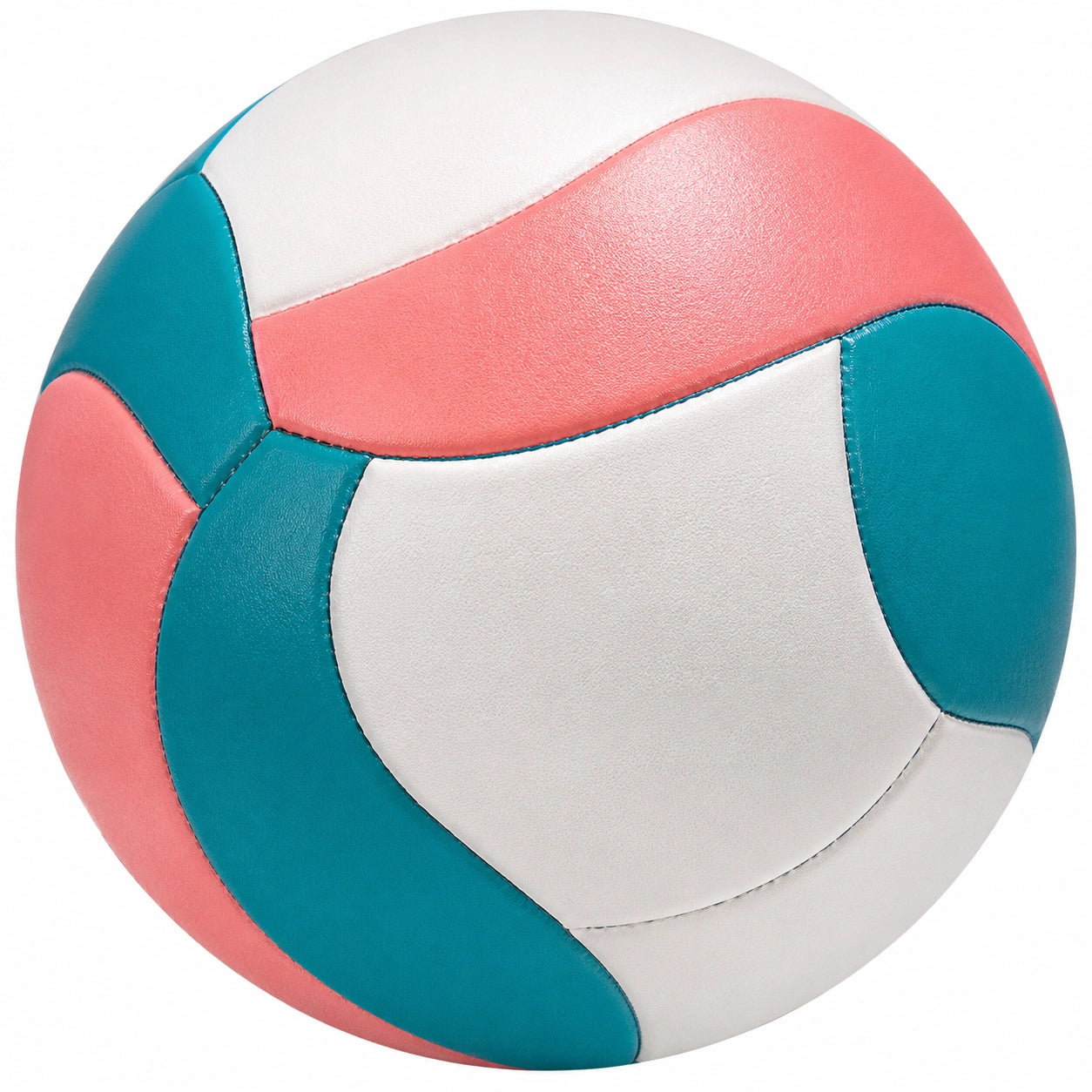 Ballon de volley intérieur/extérieur Blanc/Rose/Bleu
