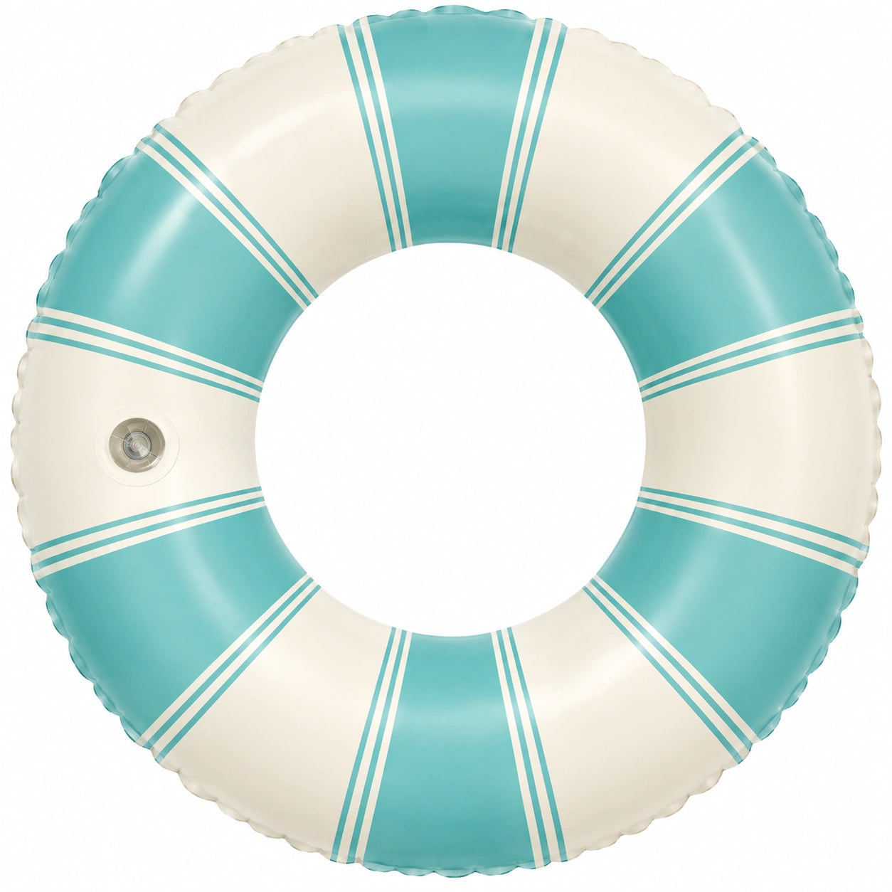 Bouée Gonflable Piscine Turquoise/Blanc