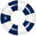Bouée Gonflable de Piscine Bleu et Blanc