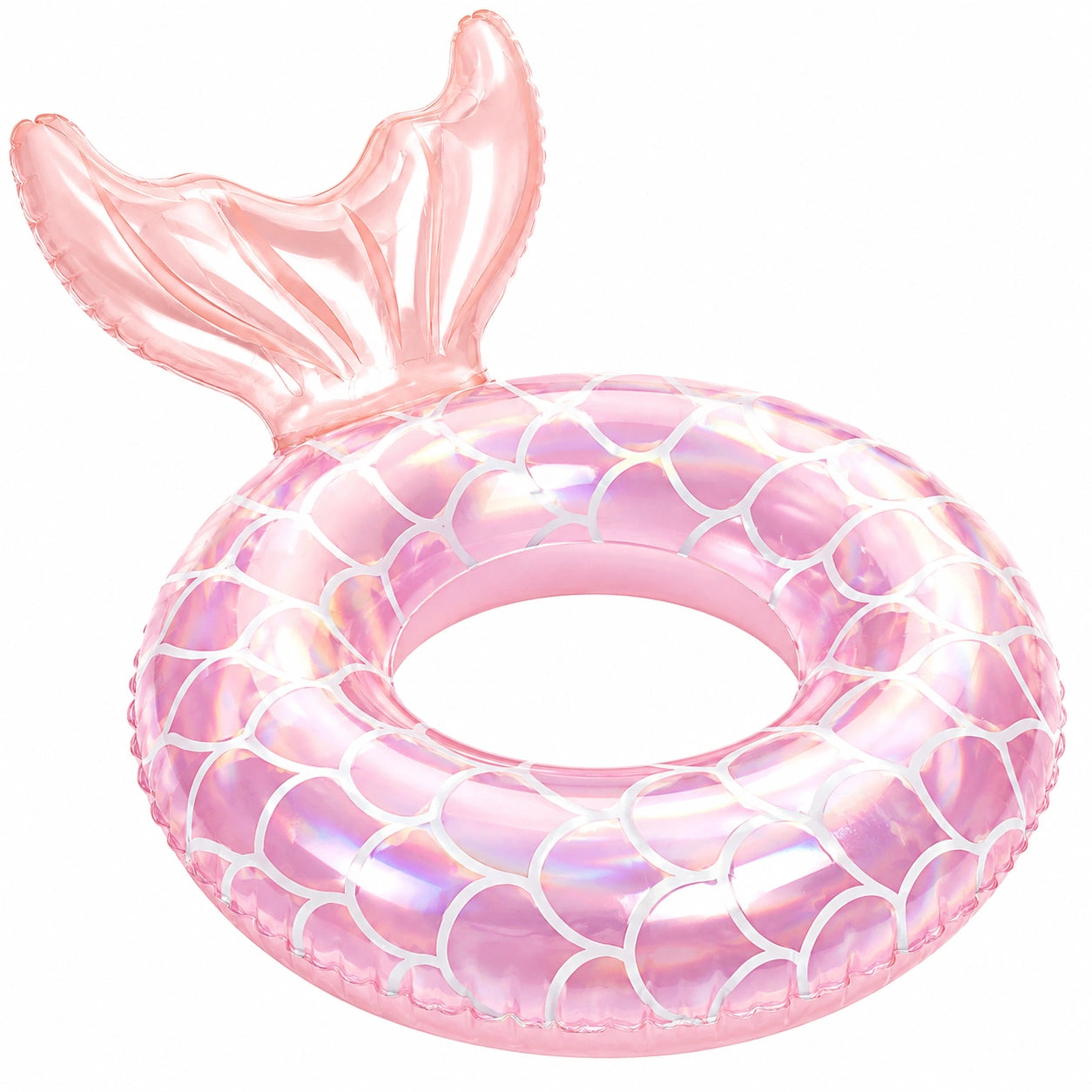 Bouée Gonflable Petite Sirène Rose
