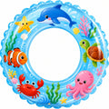 Bouée Enfant Océan avec Animaux Marins - Bleu Multicolore