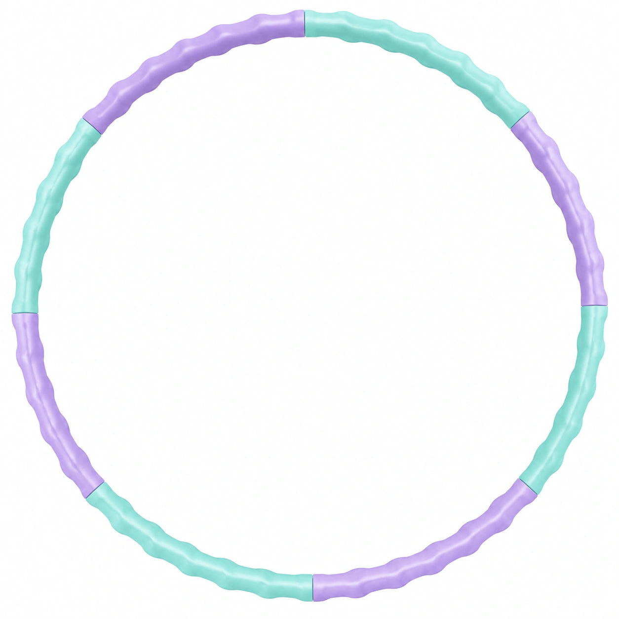 Cerceau de Fitness Massage 100 cm Violet/Vert