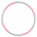 Cerceau Hula Hoop démontable rose et gris 95 cm