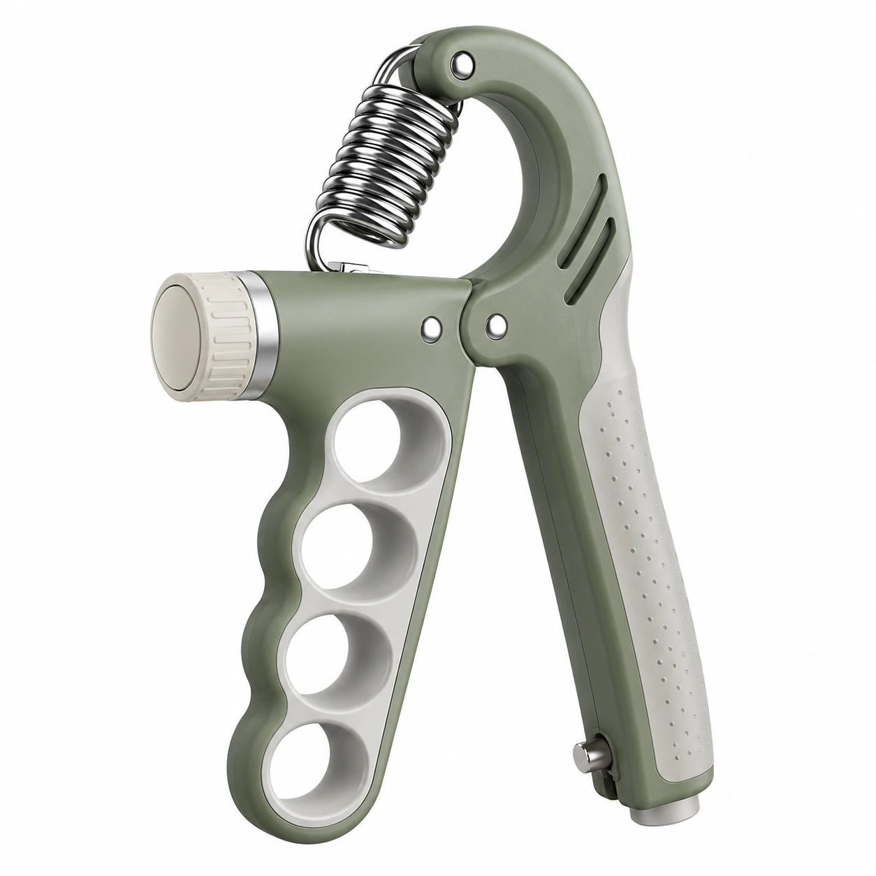 Pince de musculation à ressort réglable 5-60 kg - Vert