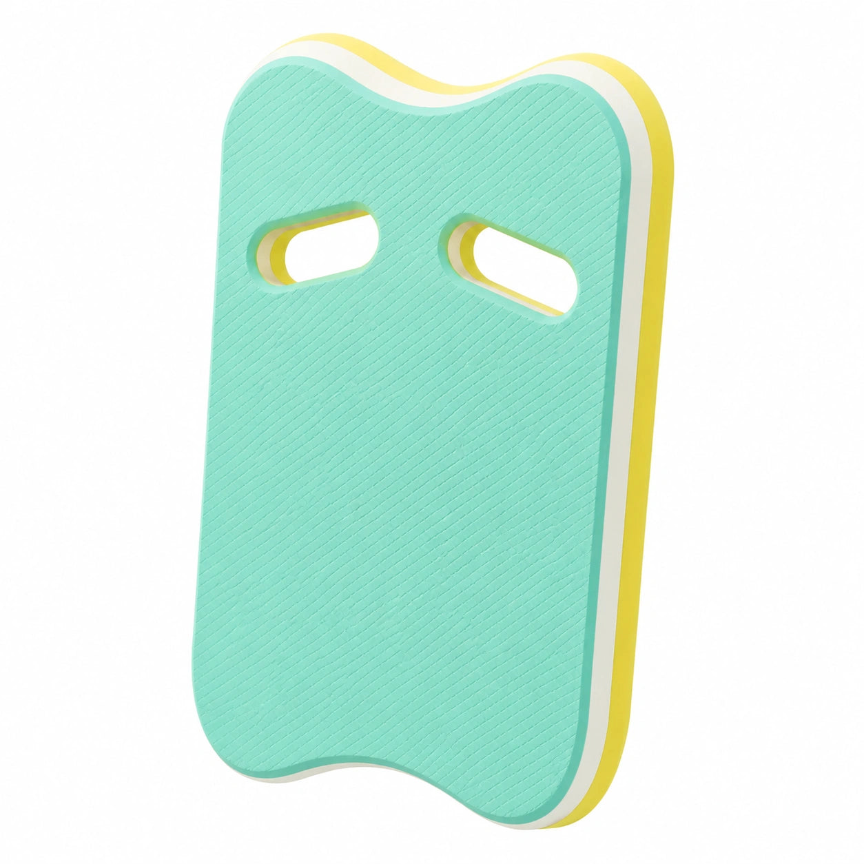 Planche de natation verte et jaune pour entraînement